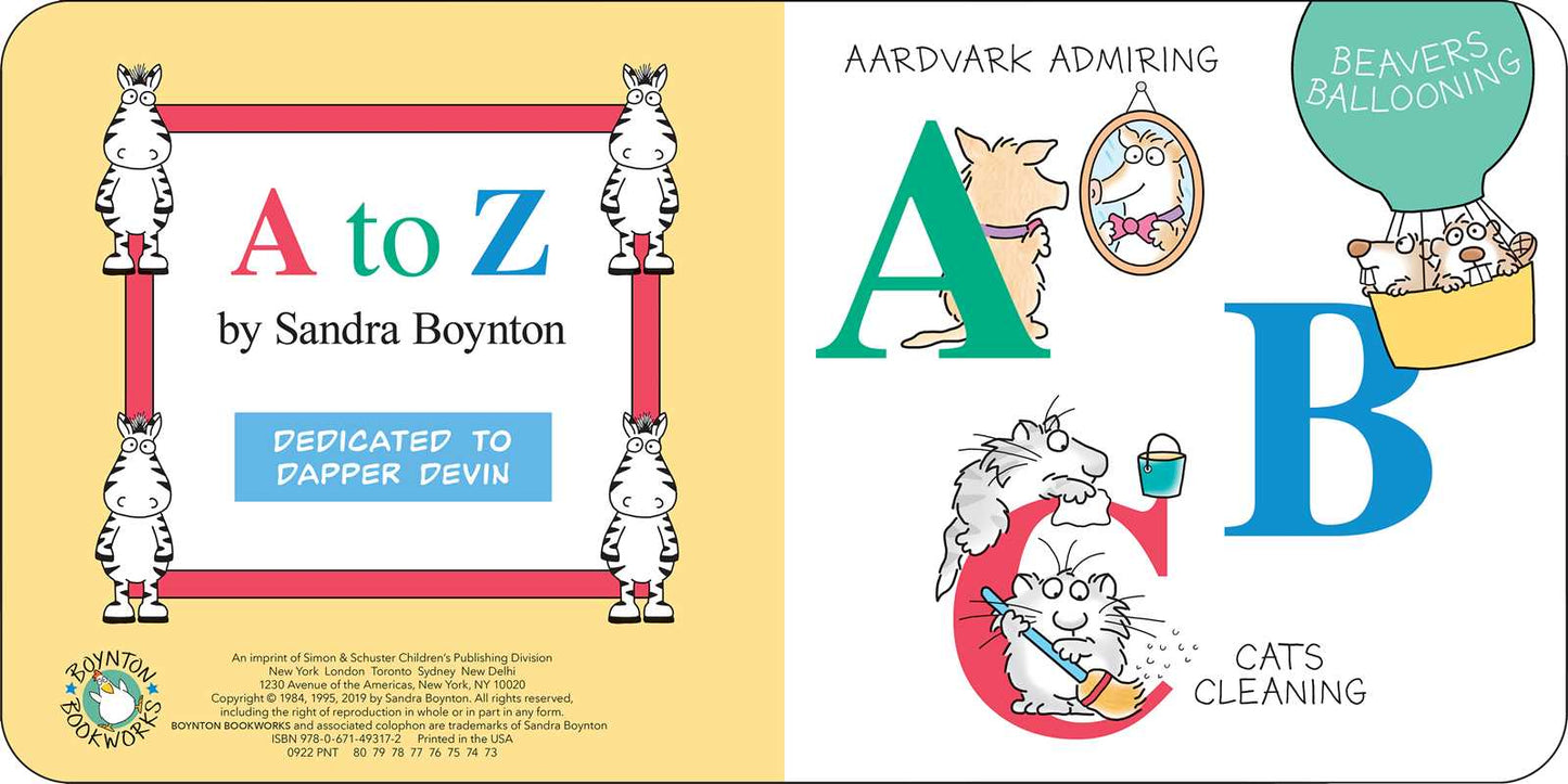 A to Z book