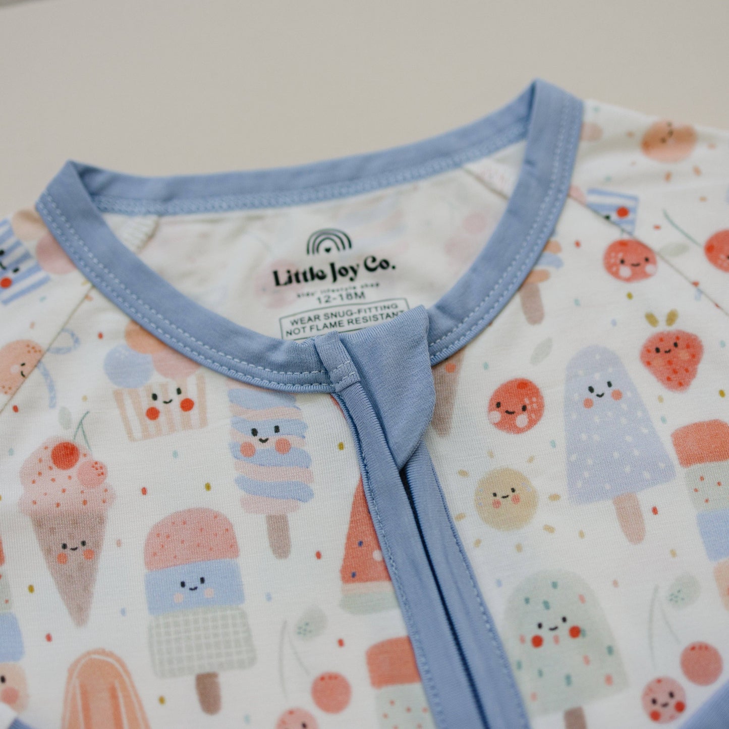 Popsicles Bamboo Zippy Romper