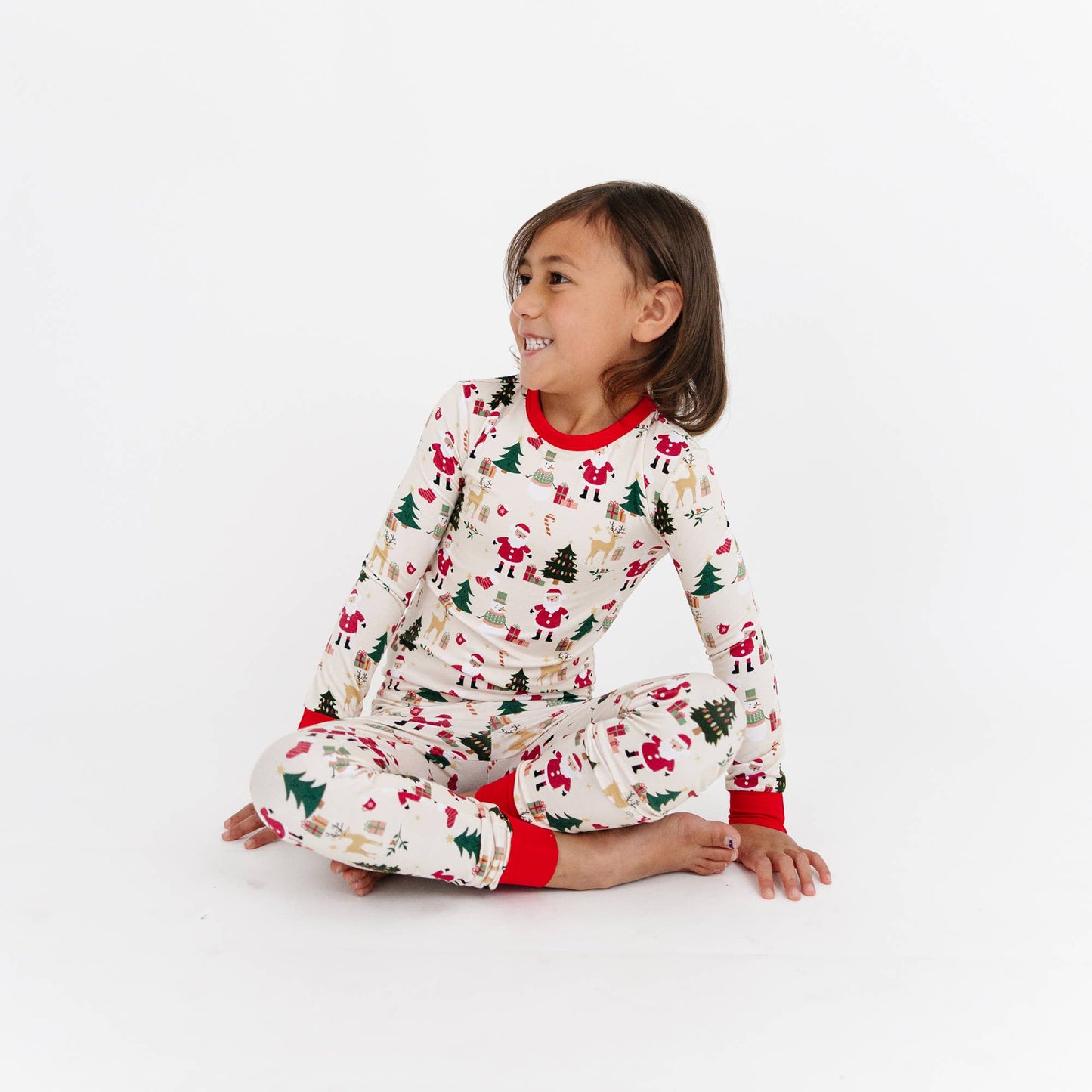 Christmas Bamboo Kids Pajama Pants Set