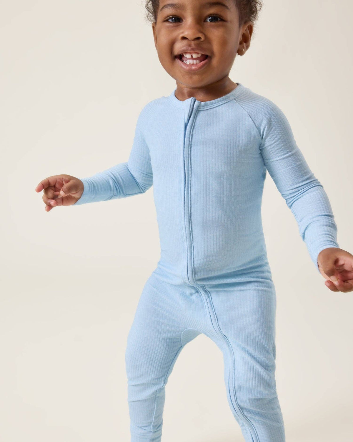 Ribbed Bamboo Baby Pajama