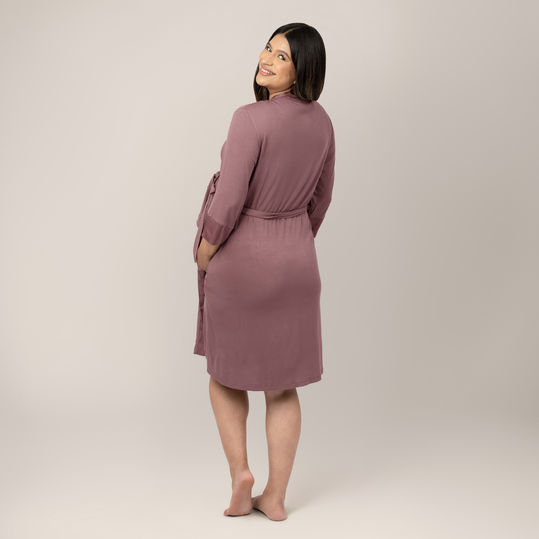 Emmaline Robe w/ Satin Collar