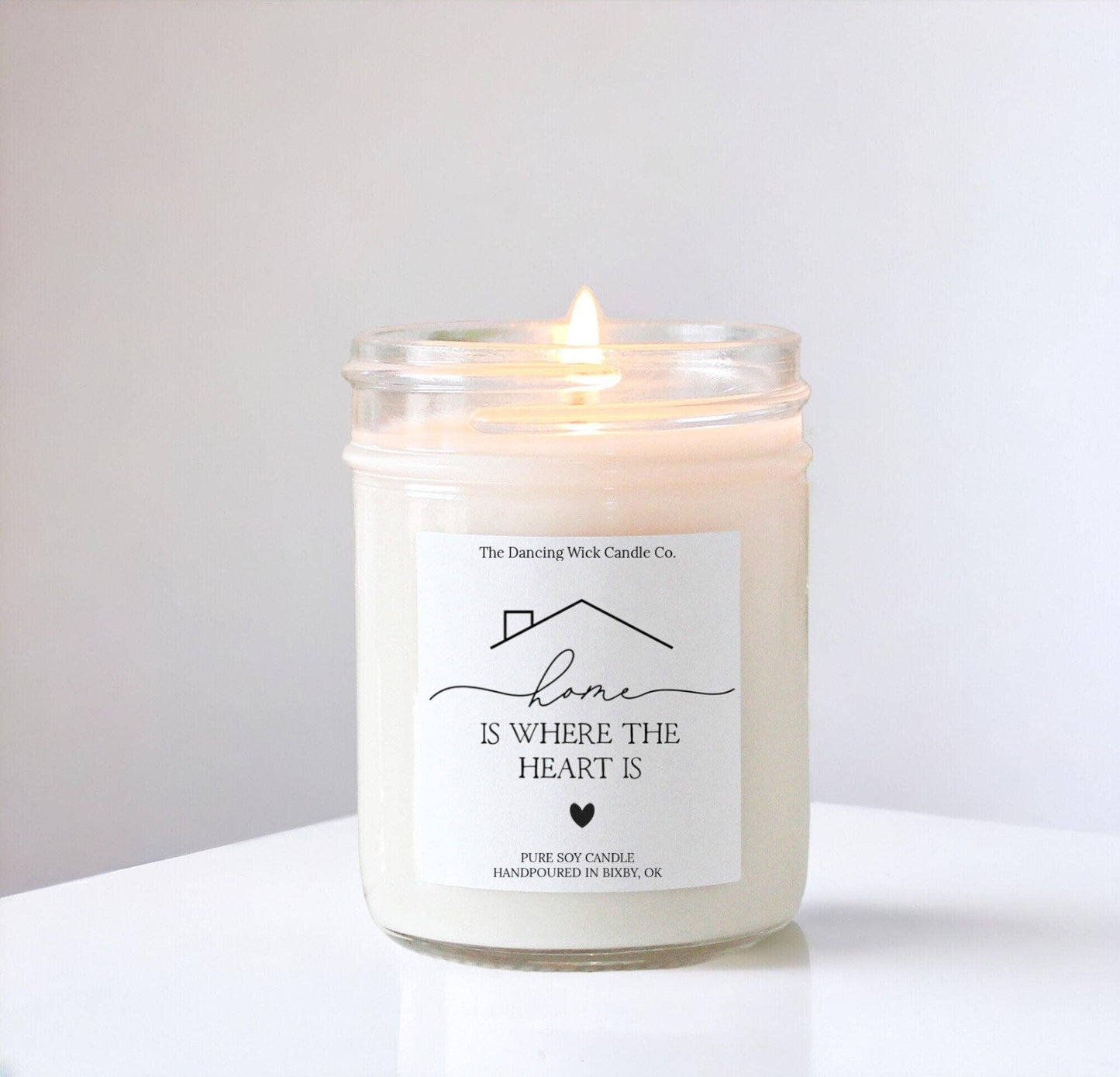 8oz Home is Where the Heart Is Soy Candle