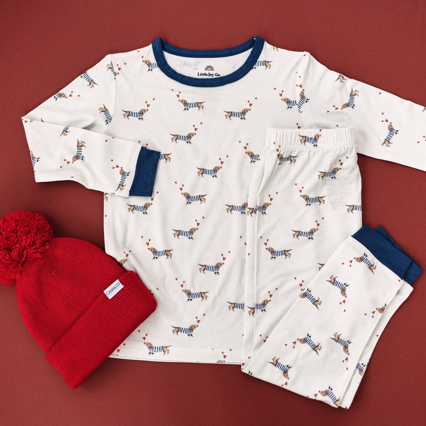 Puppy Love Bamboo Pajamas