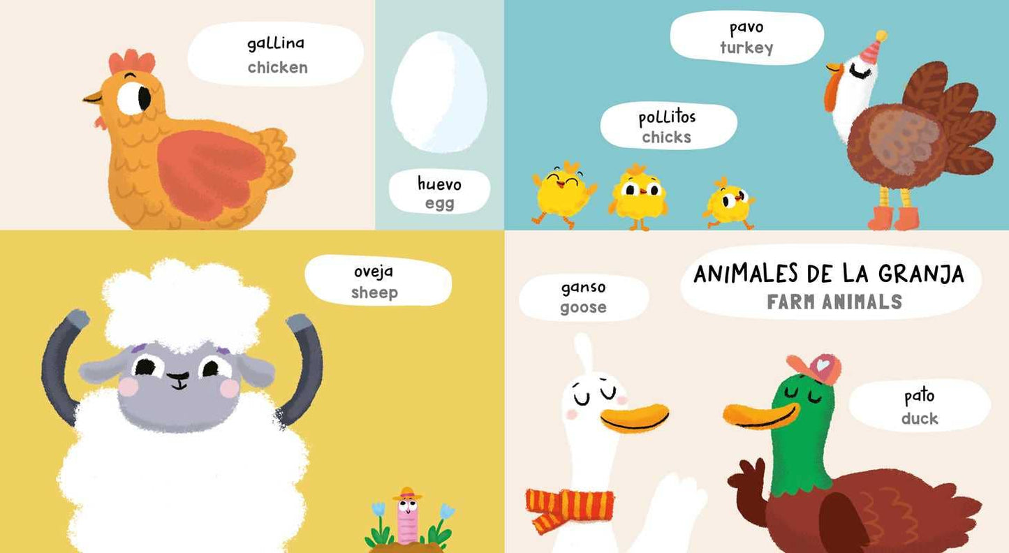 365 First Words - Bilingual English/Spanish Board Book