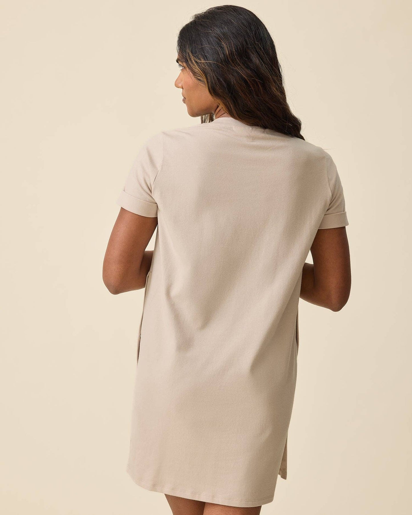 Nursing T-shirt Mini Dress