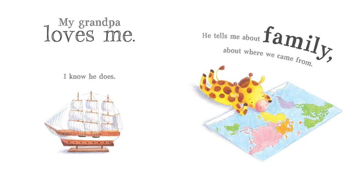My Grandpa Loves Me Book