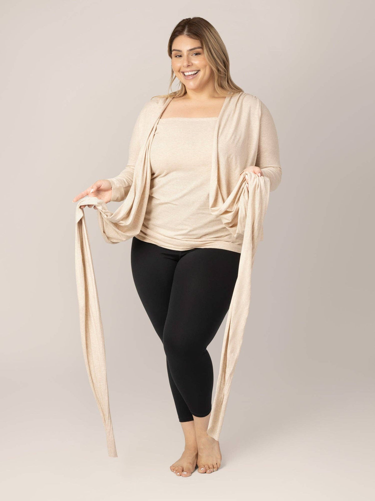 Organic Cotton Skin to Skin Long Sleeve Wrap Top