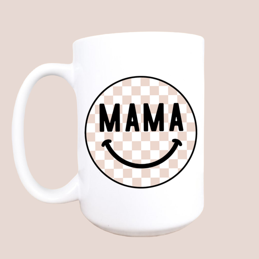 15oz checker mama ceramic mug