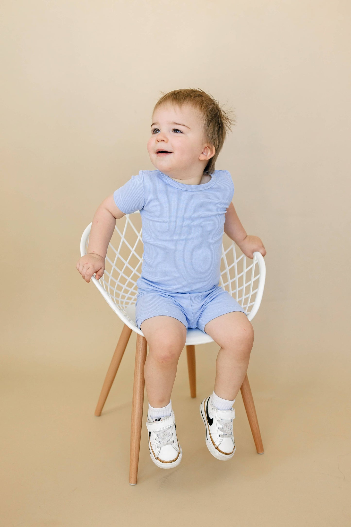 Solid Ribbed Bamboo 2pc Pajamas