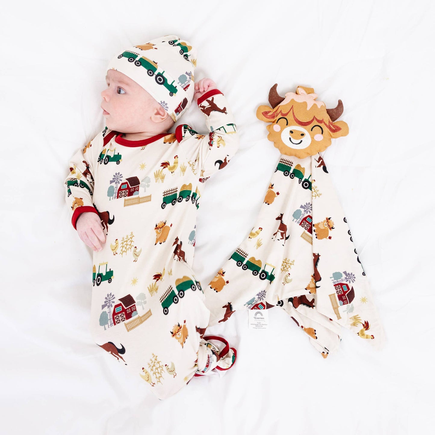 Highland Cow Bamboo Lovey