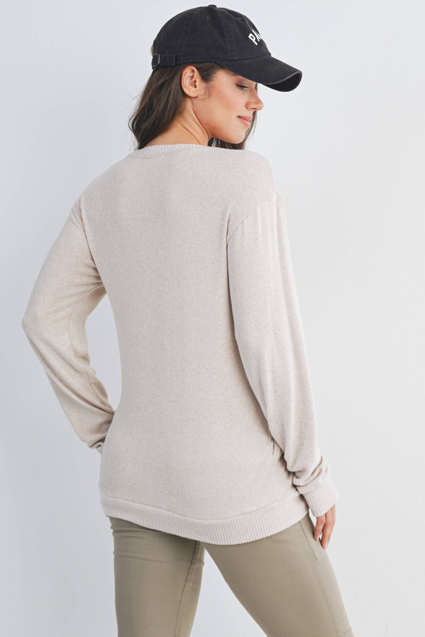 Maternity/Nursing Pullover Top