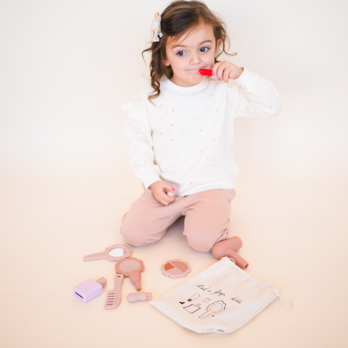 Silicone Makeup Playset | Kids Pretend Playset Toy