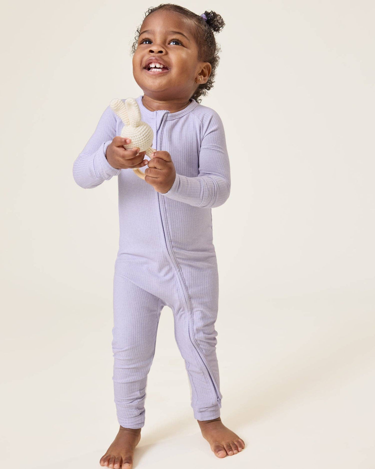 Ribbed Bamboo Baby Pajama