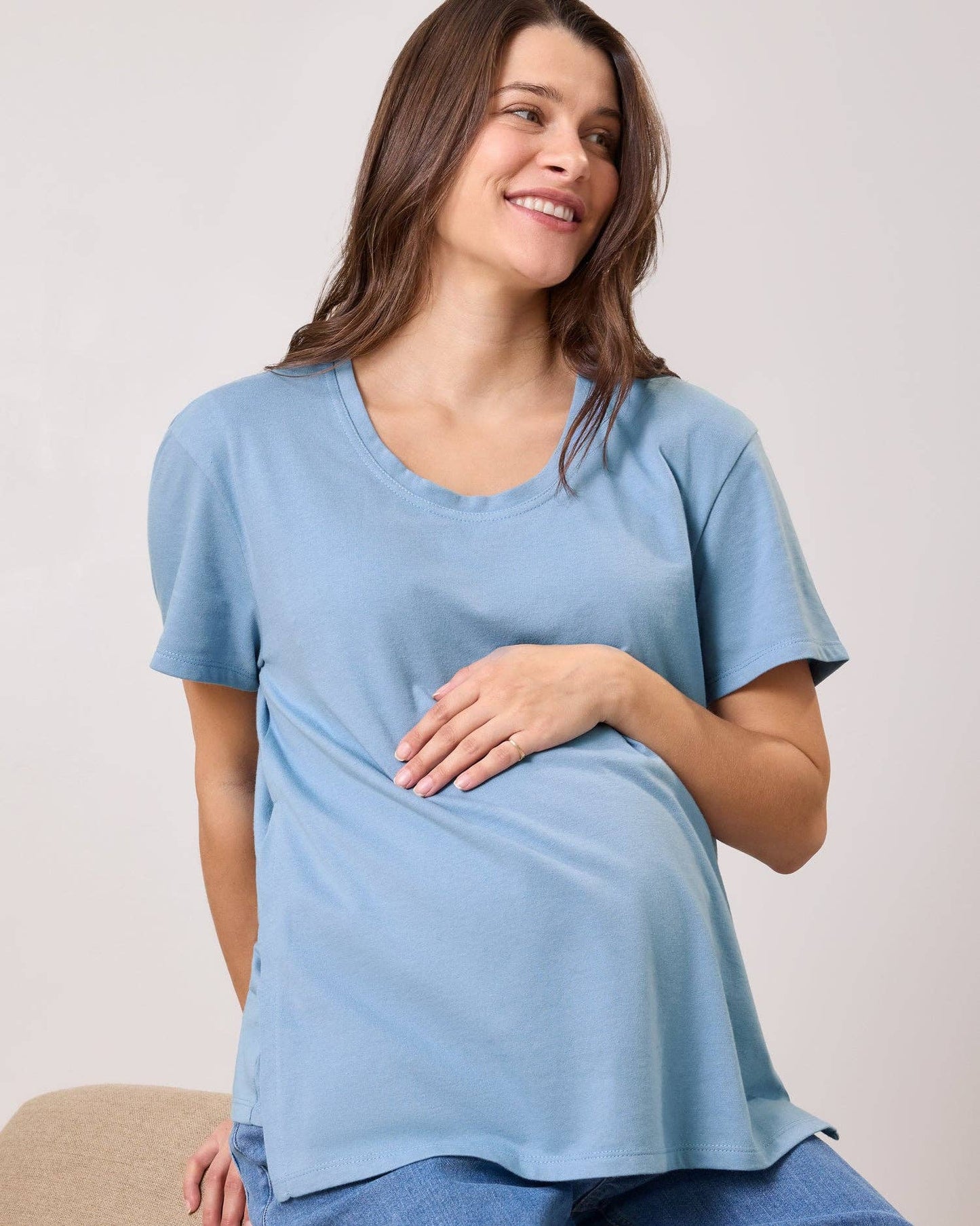 Relaxed Maternity & Nursing T-shirt